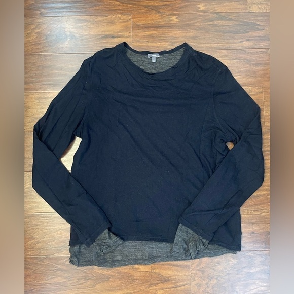 Vince Wool Blend Long Sleeve Shirt Size L - Picture 1 of 4